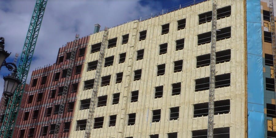 Fachada ventilada y poliuretano: la combinacin perfecta